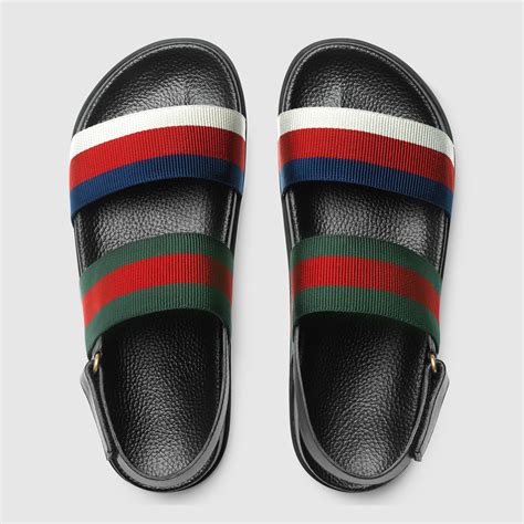 gucci men's web slides|Gucci slides clearance.